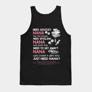 Need Advice Nana Tank Top